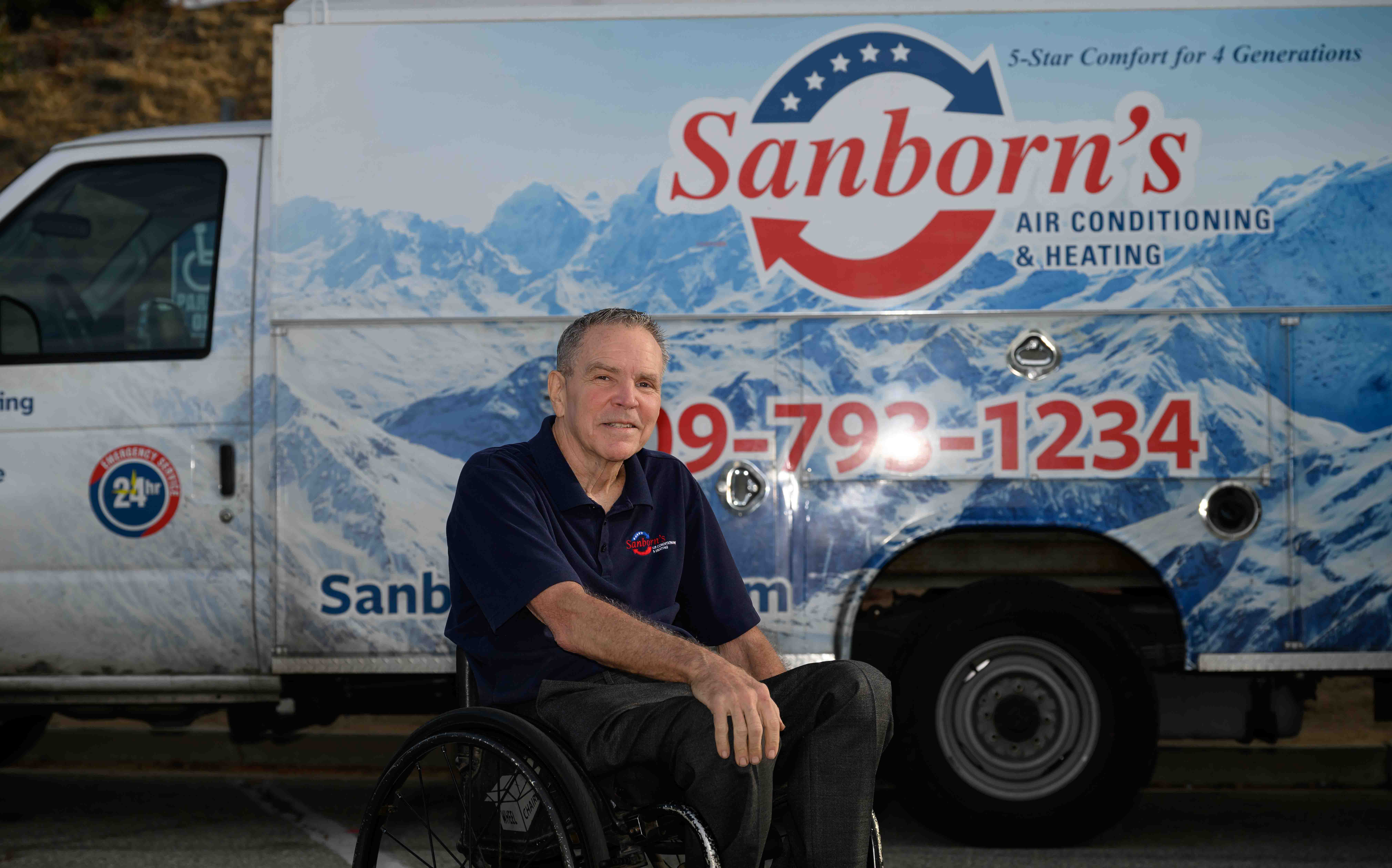 Geoff Sanborn, President of Sanborn's AC & Heating